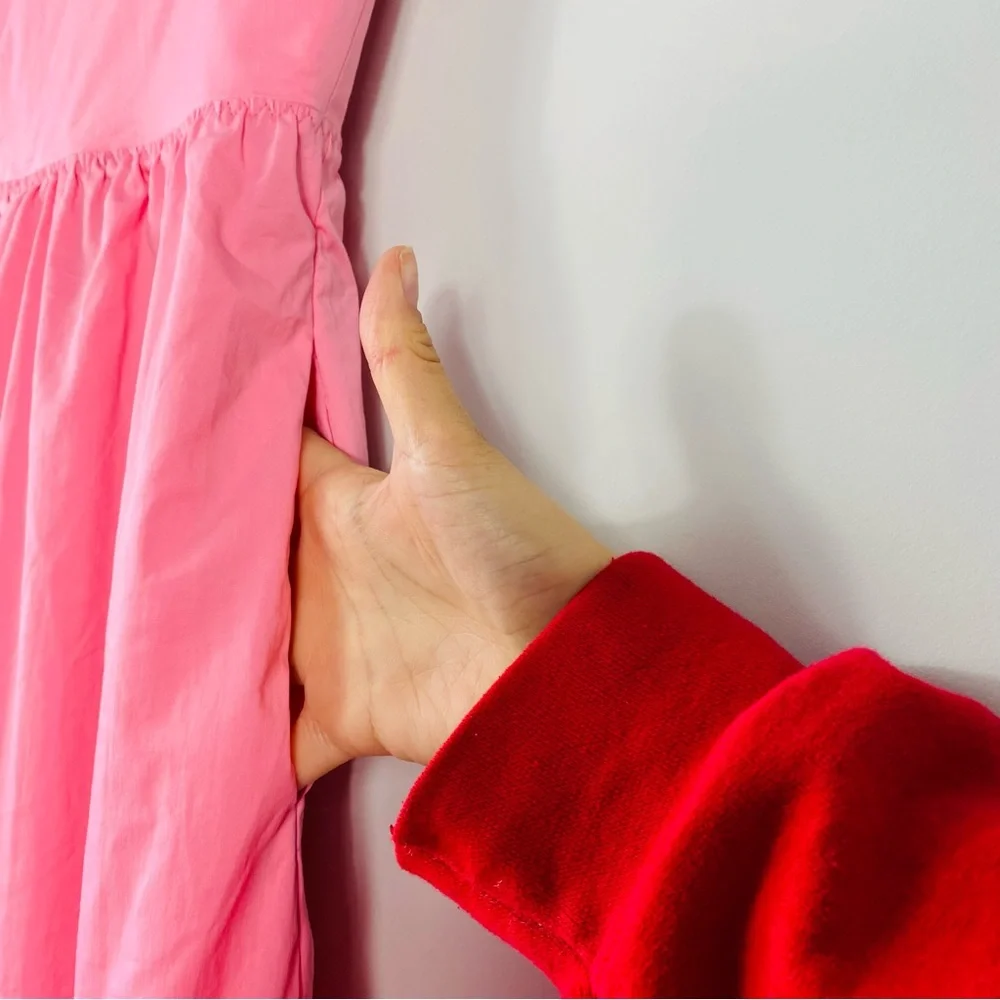 House of CB Elia Pink Romantic Midi Dress Size Small - Picture 3 of 12